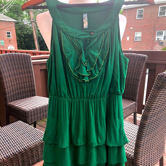 Anthropologie by Maeve Kelly green dress - Picture 4 of 9